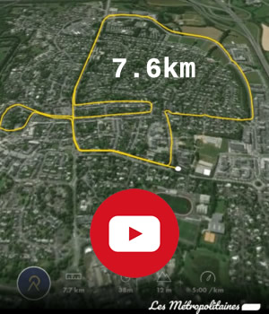 Parcours 7.5 km Grégorienne